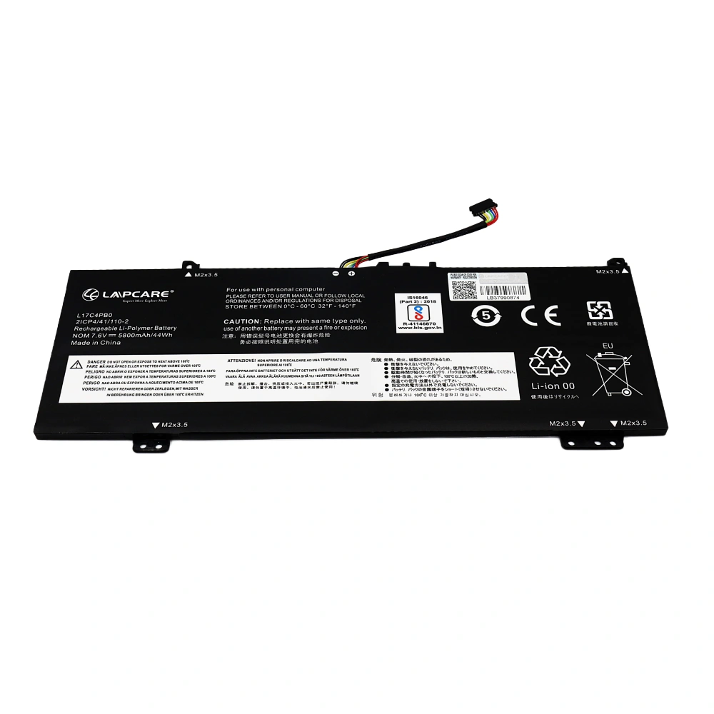 Lapcare Laptop Battery Compatible For Lenovo Ideapad 530S | L17C4PB0 view 3